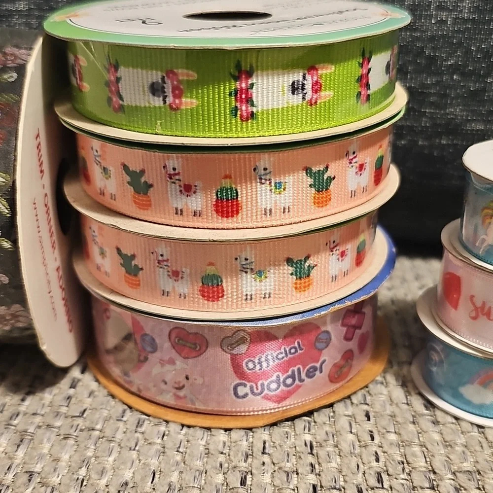 Colorful Decorative Ribbon Set - Picture 2 of 3